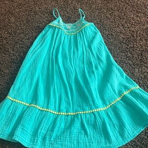 Linen blend Girls dress